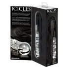 Icicles No. 38 Прозрачный/Синий дилдо – 17 cm (6.7″) — Фото 6