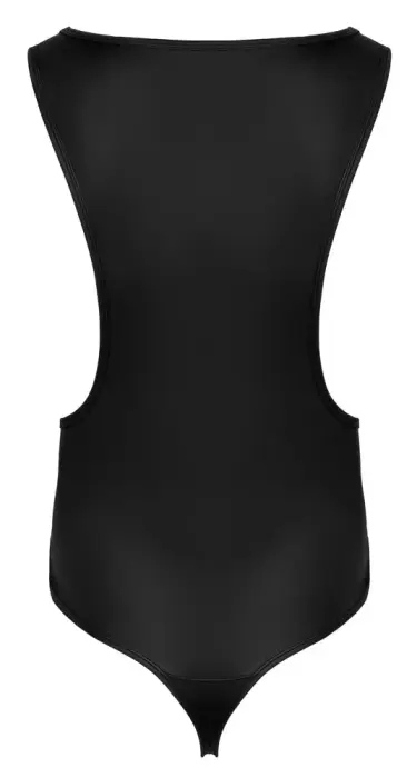 Svenjoyment bodijs ar sportisku muguru – melns – L Foto 7