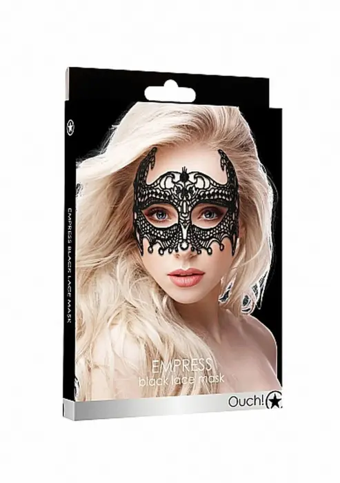 Empress Black Lace Mask - Black Foto 2