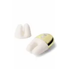 Le Wand Double Vibe – компактный интимный прибор с двойным мотором – белое золото — Фото 2