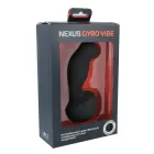 Интимный массажер Nexus Gyro Vibe с двумя моторчиками из силикона – 12.5 см – Черный — Фото 2