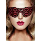 Luxury Eye Mask - Burgundy Foto 1