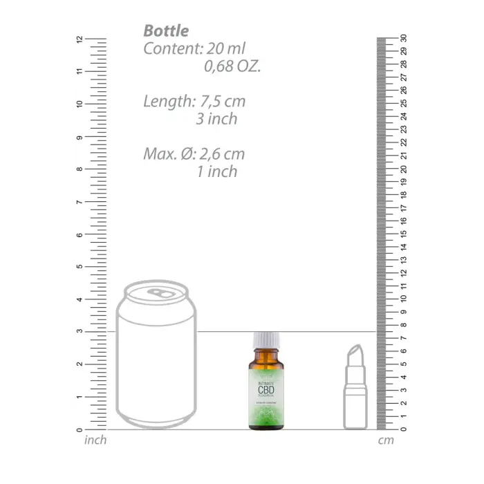 Natural CBD intīmās masāžas eļļa – 20 ml Foto 7