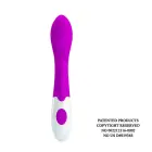 PRETTY LOVE BRIGHTY vibratorius – 20 cm (8″) – bordo — Nuotrauka 2