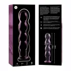 Ibiza Nebula Series Model 10 stiklinis dildo – 16.5 cm (6.5″) – rožinis — Nuotrauka 5