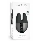 Le Wand Double Vibe – компактный интимный прибор с двойным мотором – чёрный — Фото 1
