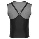 Svenjoyment Men's Harness Top with Studs and Rings – Black – XL — Photo 8