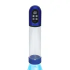 Engage - Automatic Waterproof Penis Pump and Masturbator – Metallic Blue — Photo 1