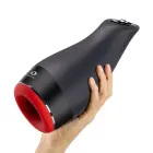 OTOUCH Pleasure Engine sildošs masturbators – caurspīdīgs — Foto 5