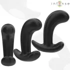 INTENSE Chandler Vibrating Anal Plug – 9 cm – Black — Photo 3