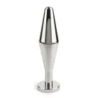 Mr. Steel Classic Smooth Butt Plug – L – Silver — Photo 4