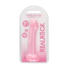 Mitterealistlik dildo iminapaga – 17 cm (7″) – Läbipaistev — Foto 1