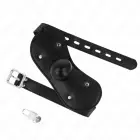 KINK кляп-шар с замком регулируемый 42-60 см – чёрный — Фото 2