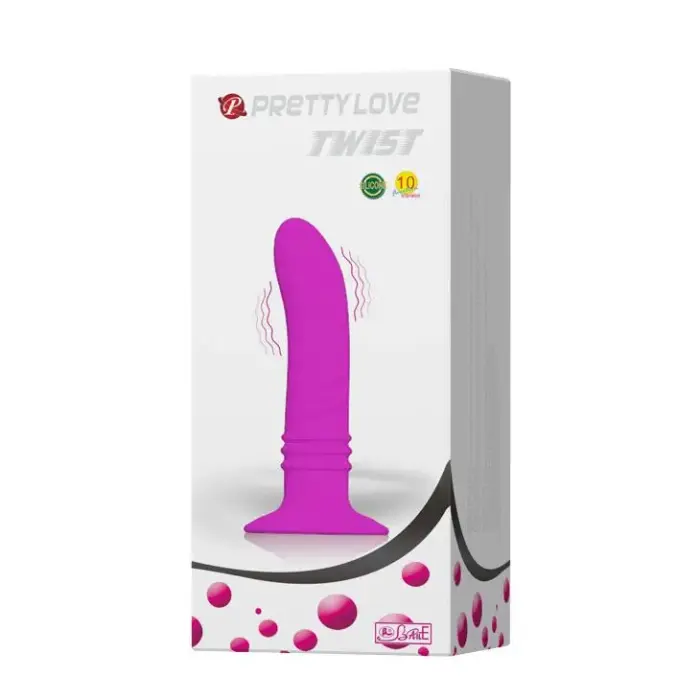PRETTY LOVE - TWIST - 10 funkciju vibrējošs dildo Foto 9