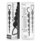 BLACK&SILVER Mila Silicone Heart Chain – 18 cm – Black — Photo 6