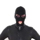 Black BDSM Hood Classic 3 Hole — Photo 5
