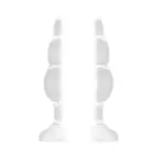 No.49 - Mažas tuščiaviduris tunelinis analinis kištukas – 7.7 cm – Skaidrus – Clear Photo