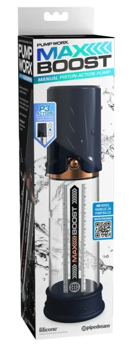 Pump Worx Max Boost locekļa pumpis – zils