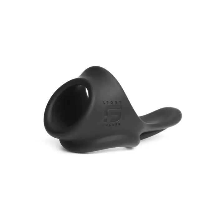 Sport Fucker Tailslide Silicone Cocksling – Black