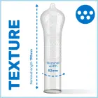 Pasante Ribs & Dots Intensity prezervatīvi – 3 gab. Foto 4