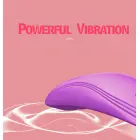 Ultrathin valkājams mini vibrators ar tālvadību – 12 cm (4.7″) – violets Foto 12