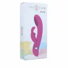 Колеблющийся кролик-вибратор с двумя моторами Intense Susy – 18.8 см (7.4″) – розовый — Фото 4