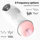 Interactive Vibrating Masturbator – 8 Vibration Modes — Photo 12