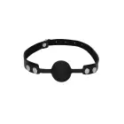 Ouch! Silicone Ball Gag – Black — Photo 3
