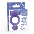 CASUAL LOVE Vibrating Double Ring Purple — Photo 3