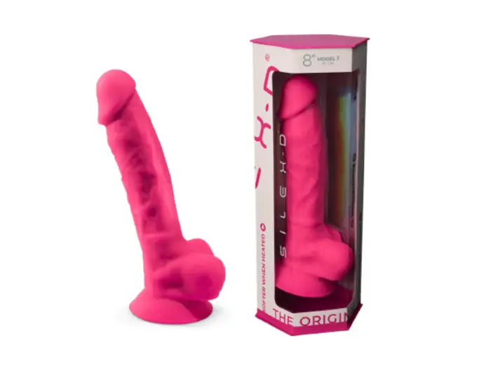 Realistlik dildo – 20 cm (8″) – Roosa
