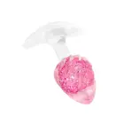ToyJoy Crystal Butt Plug – S – Pink — Photo 4