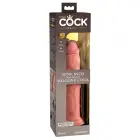 King Cock Elite divslāņu dildo – 24.8 cm (9.8″) – miesas krāsa — Foto 1