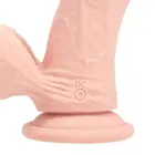 Dual Density Rechargeable Liquid Silicone Vibrator – 20 cm (8″) – Skin — Photo 8