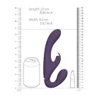 Suki Bezsiksnas Strapon vibrators – 22 cm (8.6″) – violets — Foto 8