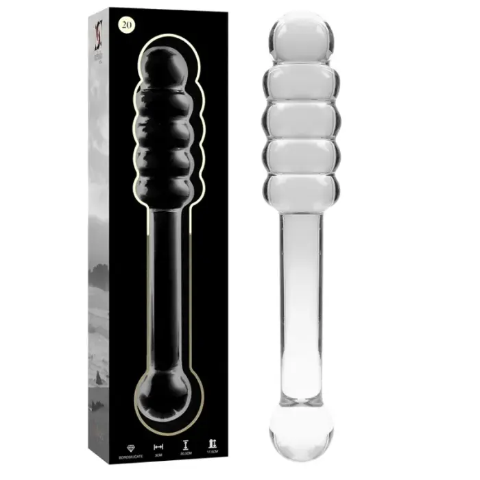 Ibiza Nebula Series Model 20 stikla dildo – 20.5 cm (8″)
