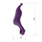Bionico – jaudīgs pirksta vibrators – violets — Foto 7