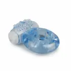 EasyToys Vibrating Intimate Ring with Studded Stimulator, Stretchable, Clear — Photo 3