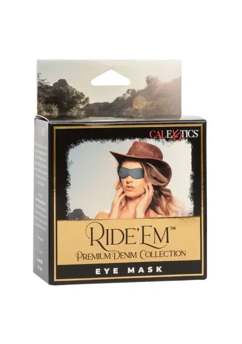 Ride Em Denim Eye Mask Foto 3
