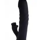 Pluto vibrators ar kustību – 23 cm – melns Foto 6