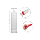 Optimum Series Magnified Penis Pump – Red — Photo 4