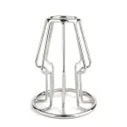 Mr. Steel Trapezoid Anal Plug – M – Silver — Photo 1