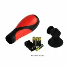 Интимное устройство BAILE Oral Sex Lover 30V с адаптером-присоской – черный — Фото 10