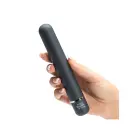 Klasikinis vibratorius – 15.2 cm (6″) – juodas — Nuotrauka 2