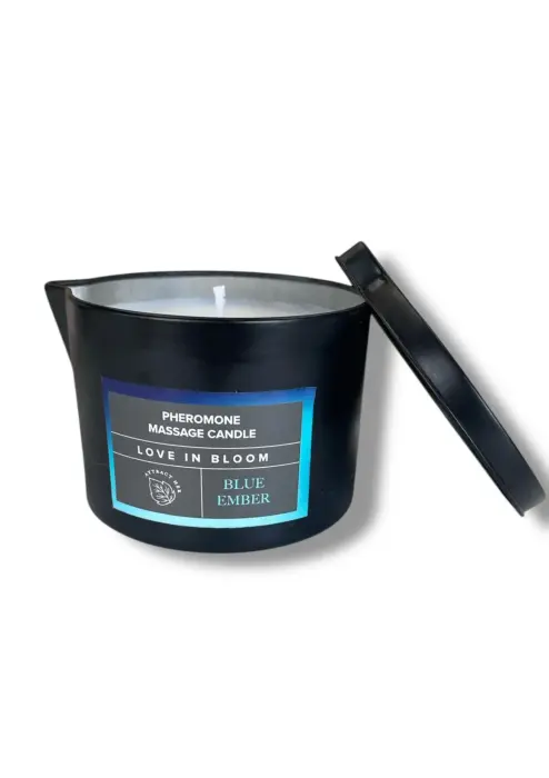 Bloom Feromooni massaažiküünal – Blue Ember – 150 ml
