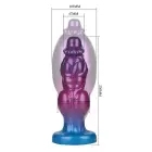 Power Monsters Rift Titan – 24 cm Rippled Monster Silicone Dildo Photo