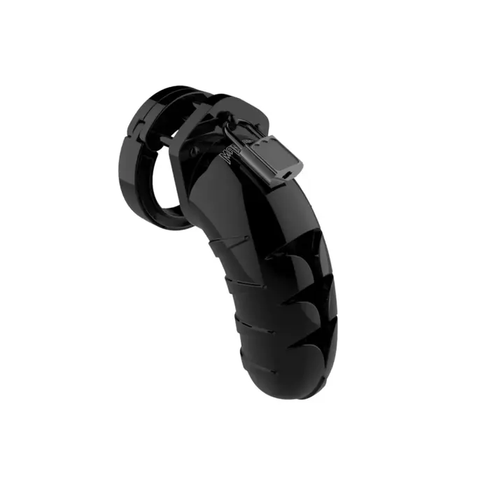 Model 04 Chastity Cock Cage – Black – 11.5 cm (4.5″)