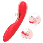 Fishhook punane kahepunktsa G-punkti vibraator – 22.4 cm (8.8″) — Foto 5