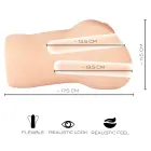 Realistixxx RealStroker realistlik masturbaator – must — Foto 10