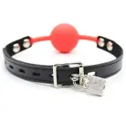 Toyz4Lovers Ball Gag with Metal Lock – Red — Photo 3