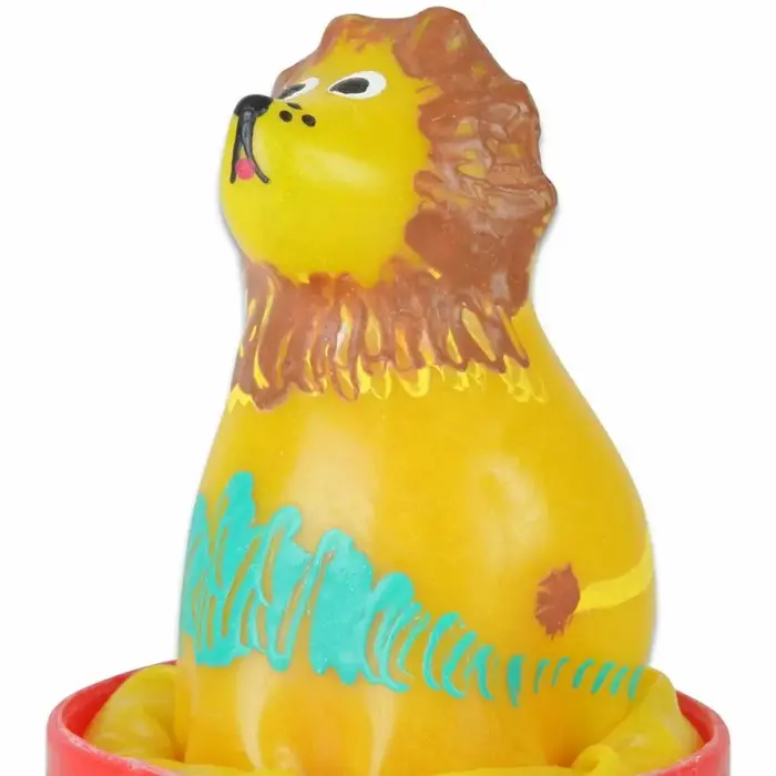 CONDOMERIE hand-painted decorative condom – Sitting Lion
